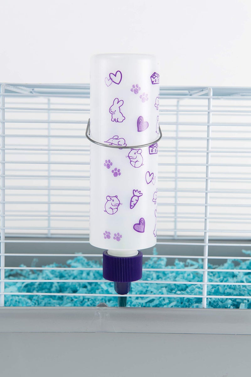 Lixit Weather Resistant Cage Water Bottles for Rabbits, Ferrets, Guinea Pigs Hamsters and Other Small Animals. (8-Ounce) - Image 2